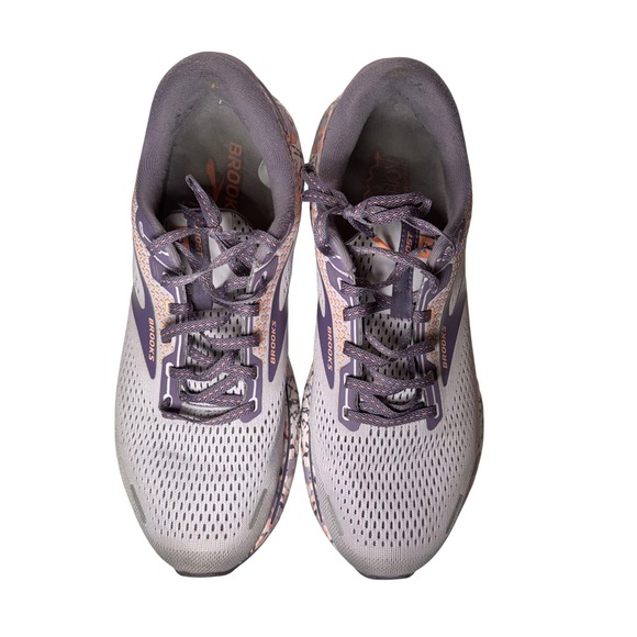Brooks Ghost 14 Women's Running Shoes Purple Grey Confetti Size 12 - Picture 4 of 7